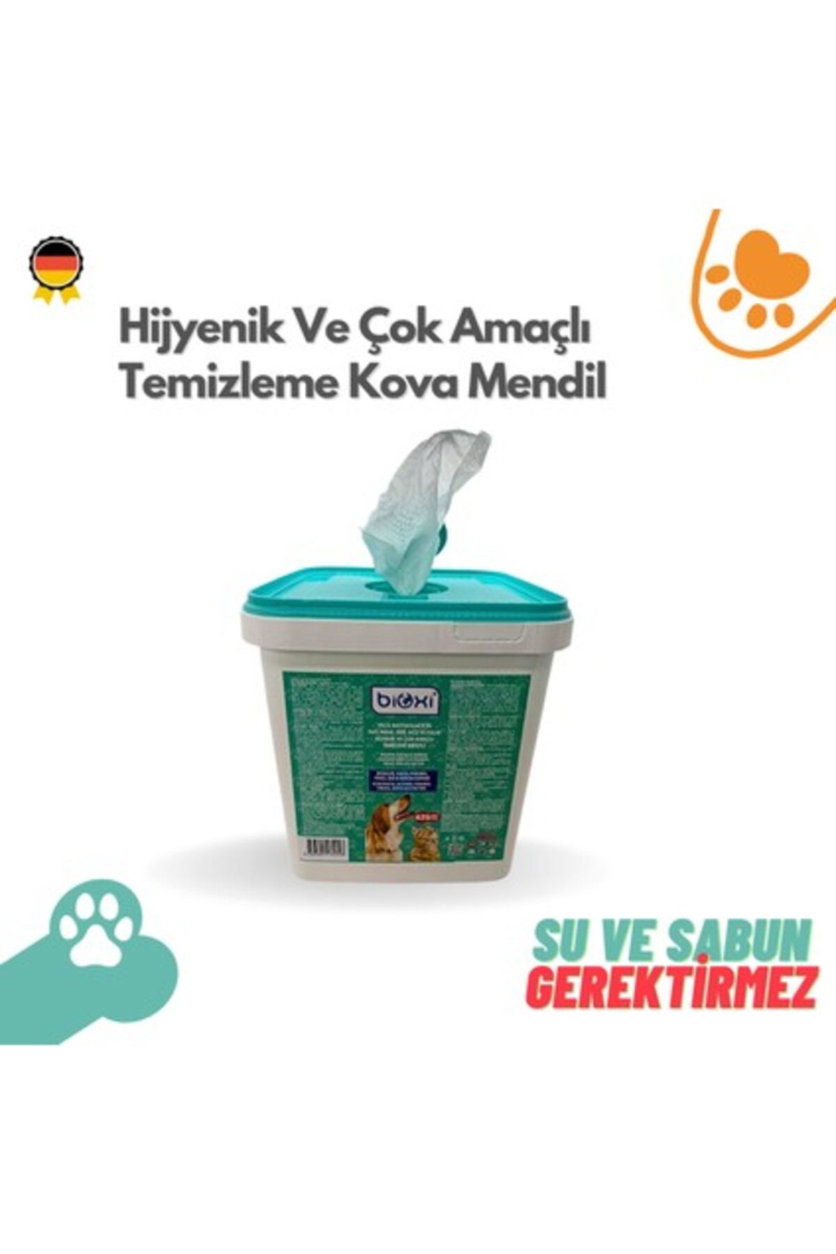 دستمال سطلی بهداشتی حیوانات اورکینل Orqinel Bioxi®