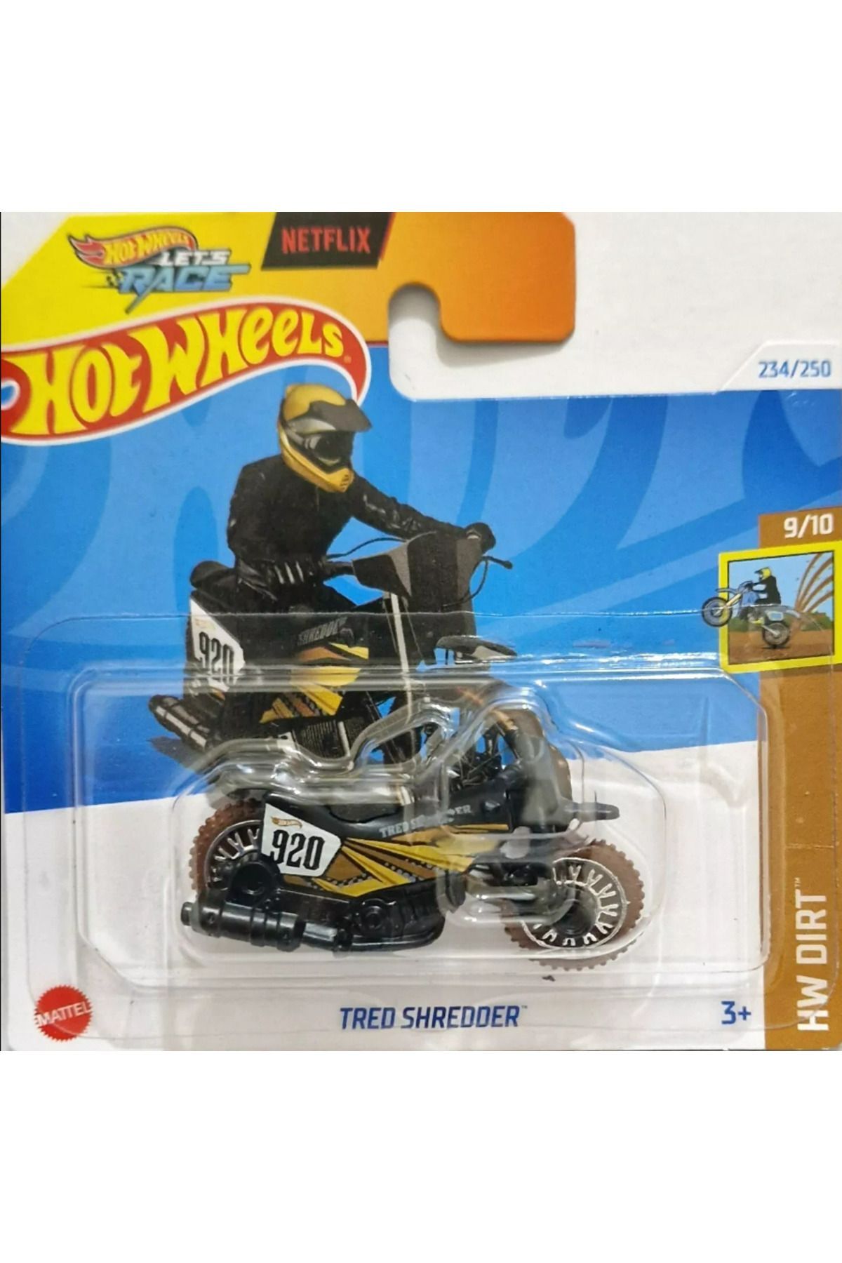 ماشین اسباب بازی 2024 یک خرد کننده TRED هات ویلز اورجینال HOT WHEELS
