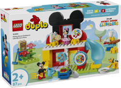 مجموعه ساختنی لگو LEGO دوپلو DUPLO خانه باشگاه میکی، مینی و پلوتو مدل 10465، ۸۷ قطعه، حداقل سن ۲ سال