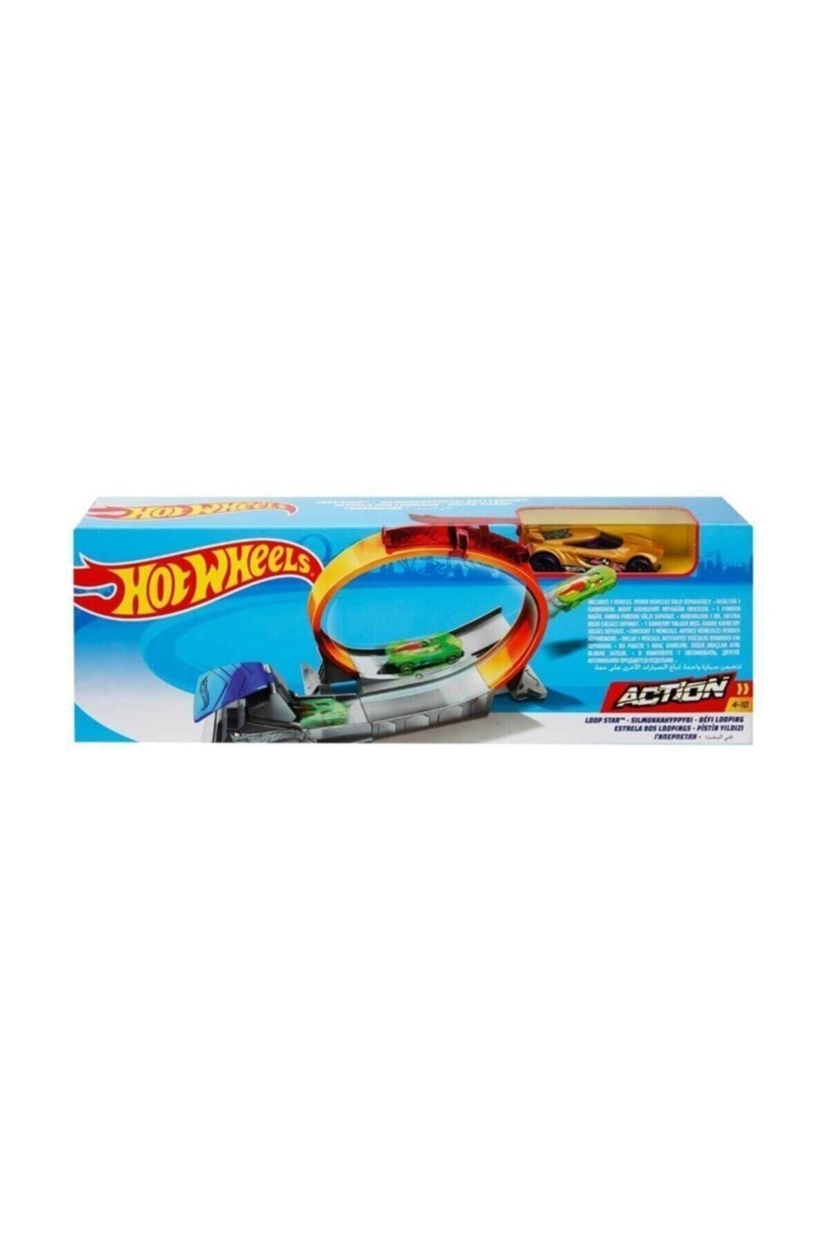 ماشین اسباب بازی آکروباتیک پرش باند مجموعه FTH79 LOOP STAR هات ویلز اورجینال HOT WHEELS