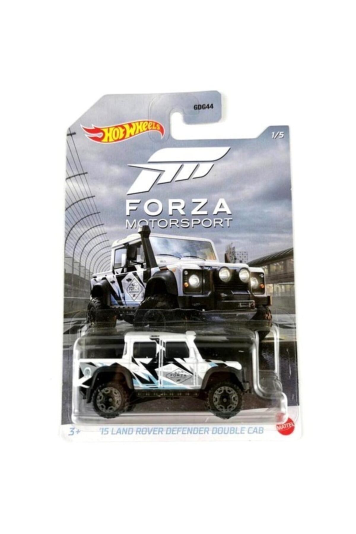 مدل خودرو خودروی دوبل لندروور دیفندر FORZA MOTORSPORT '15 اورجینال HOT WHEELS