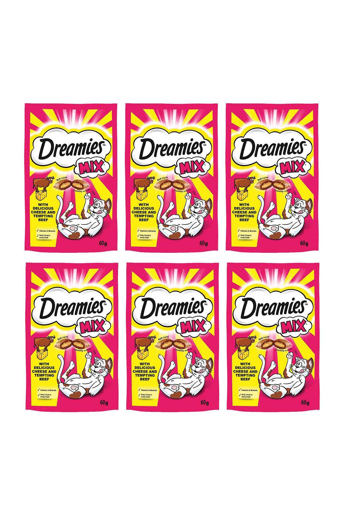 تشویقی گربه دریمیز Dreamies، ۶۰ گرم، 6x