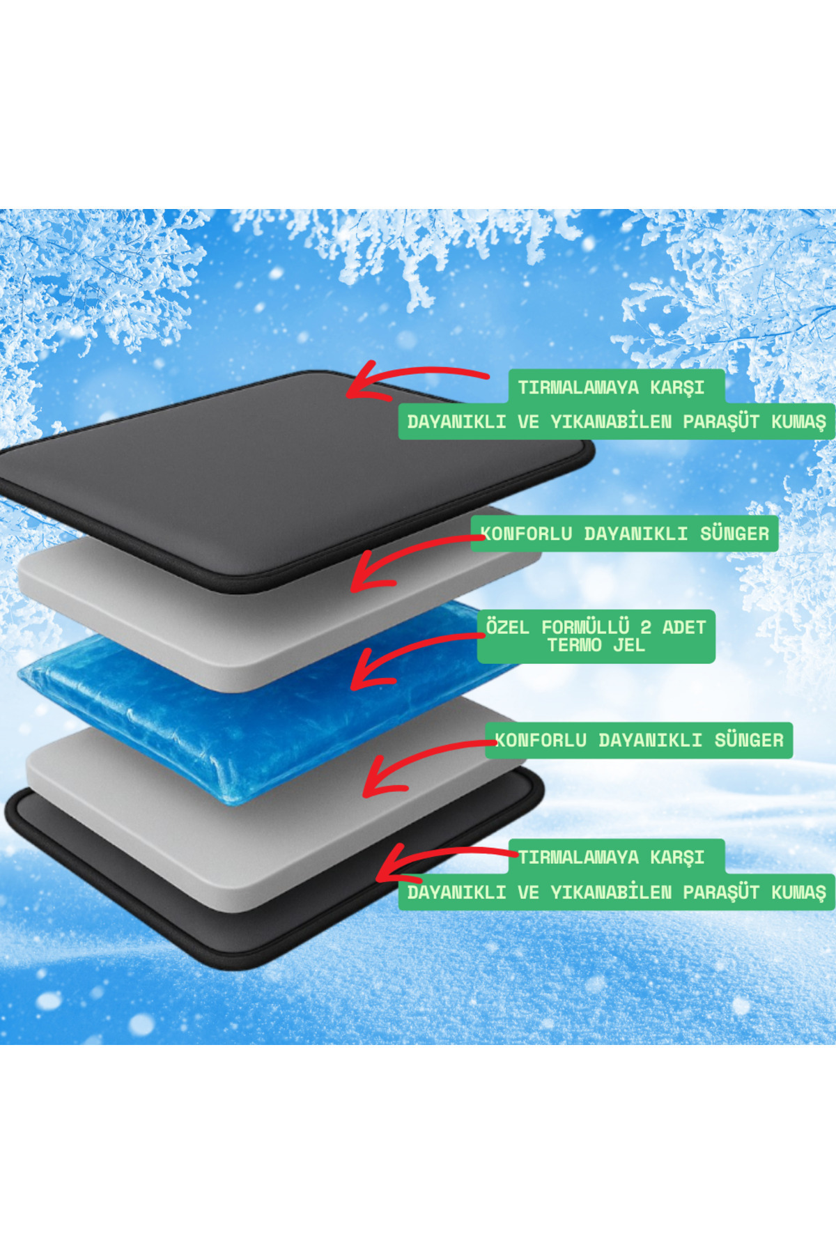 پاد راحتی حیوانات آکتورک هوم AKTURK HOME، سری 4 Mevsim، خاکستری، ۶۵×۴۰ سانتی‌متر