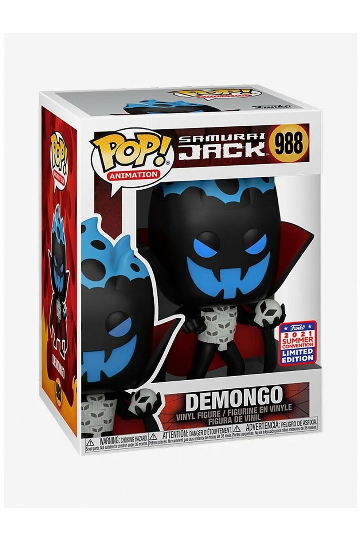فیگور سامورایی جک پاپ! انیمیشن DEMONGO VINYL FIGURE SUMMER CON EXCLUSIVE Funko