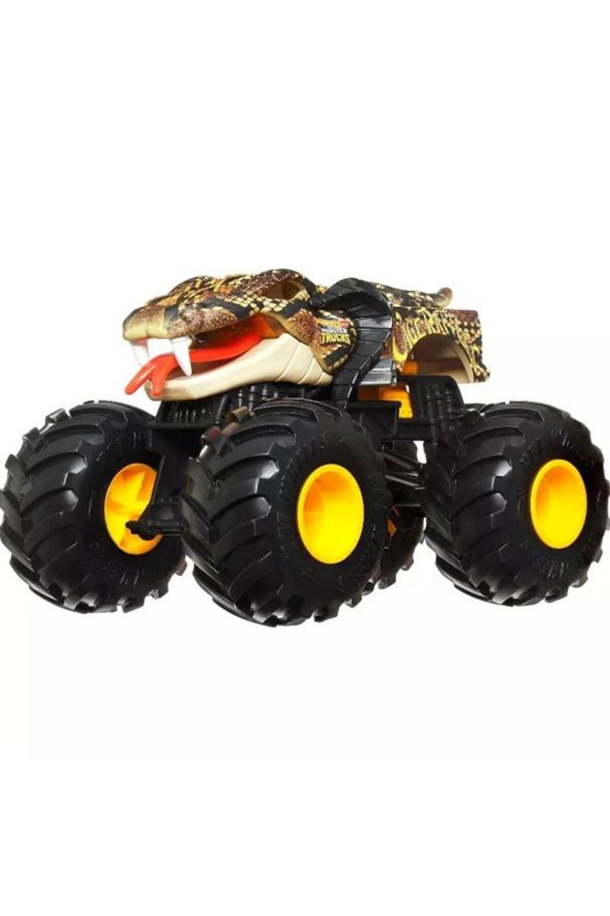 ماشین اسباب بازی کامیون های هیولا 1:24 اتومبیل FYJ83 HKM47 هات ویلز اورجینال HOT WHEELS