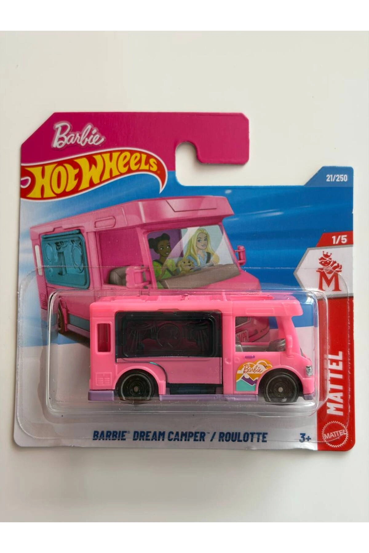 ماشین اسباب بازی BARBIE DREAM CAMPER ROULOTTE 2026 SERIES از ترکیه HOT WHEELS