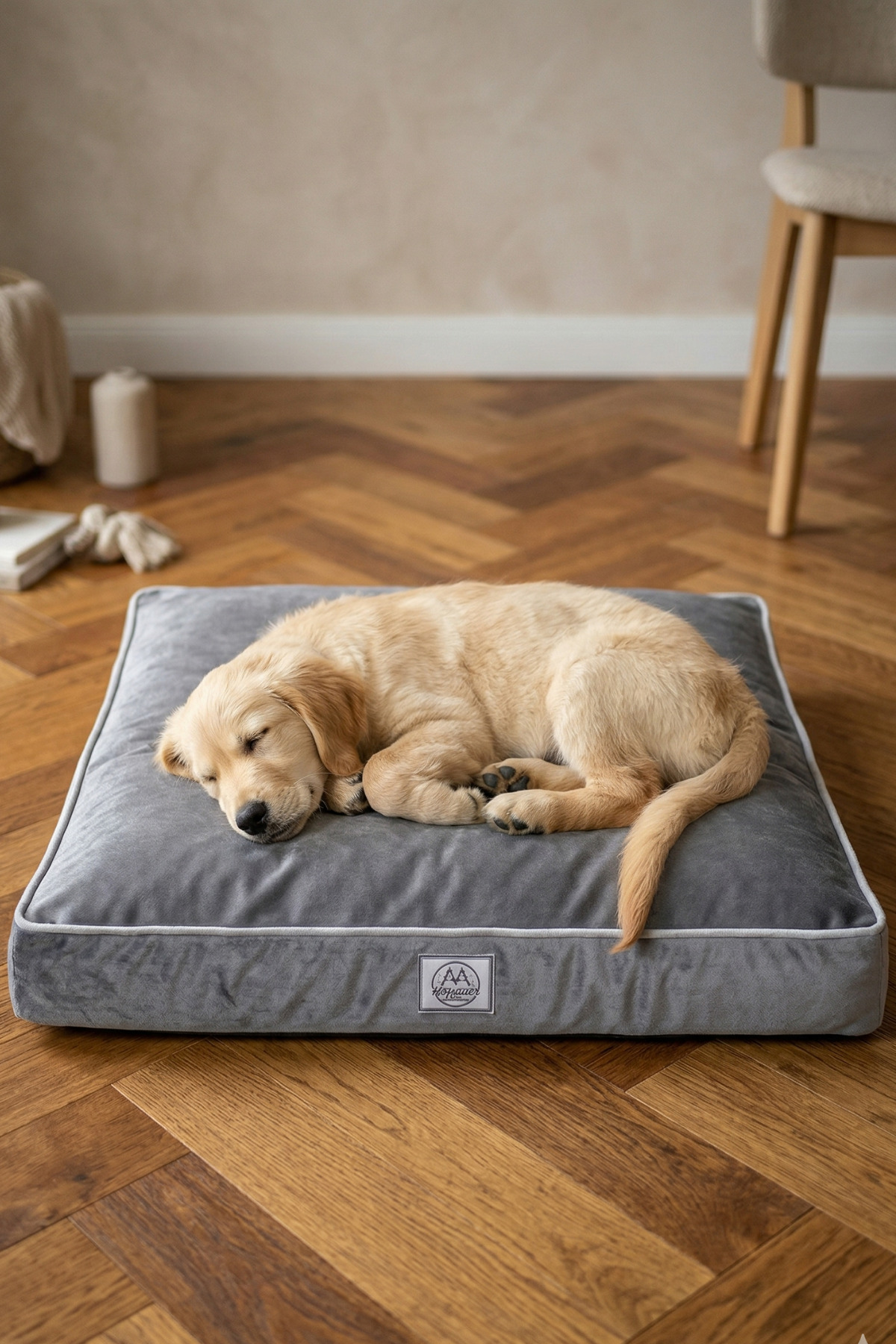 جای خواب بالشتی گربه و سگ جانگولیکا پت پروداکتس Jungolica Pet Products Silky Paw، مدل JPP93، خاکستری