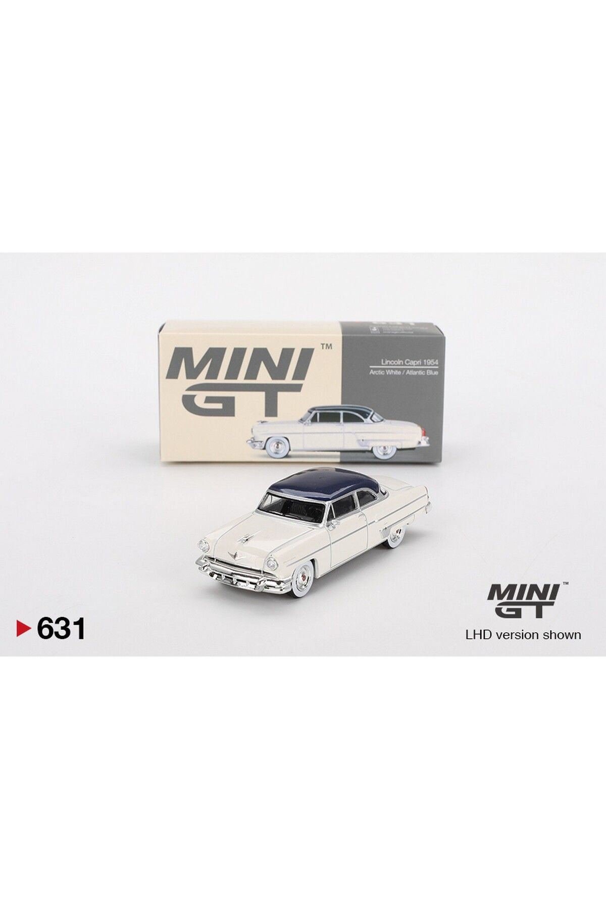 مدل خودرو مجموعه LINCOLN CAPRI 1954 1 64 SCALE MINI GT DIECAST METAL MODEL اورجینال mini gt