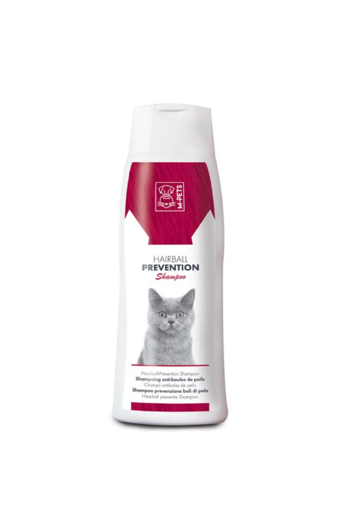 شامپو گربه ام‌پتس M-PETS مدل Hairball Prevention، ۲۵۰ میلی‌لیتر