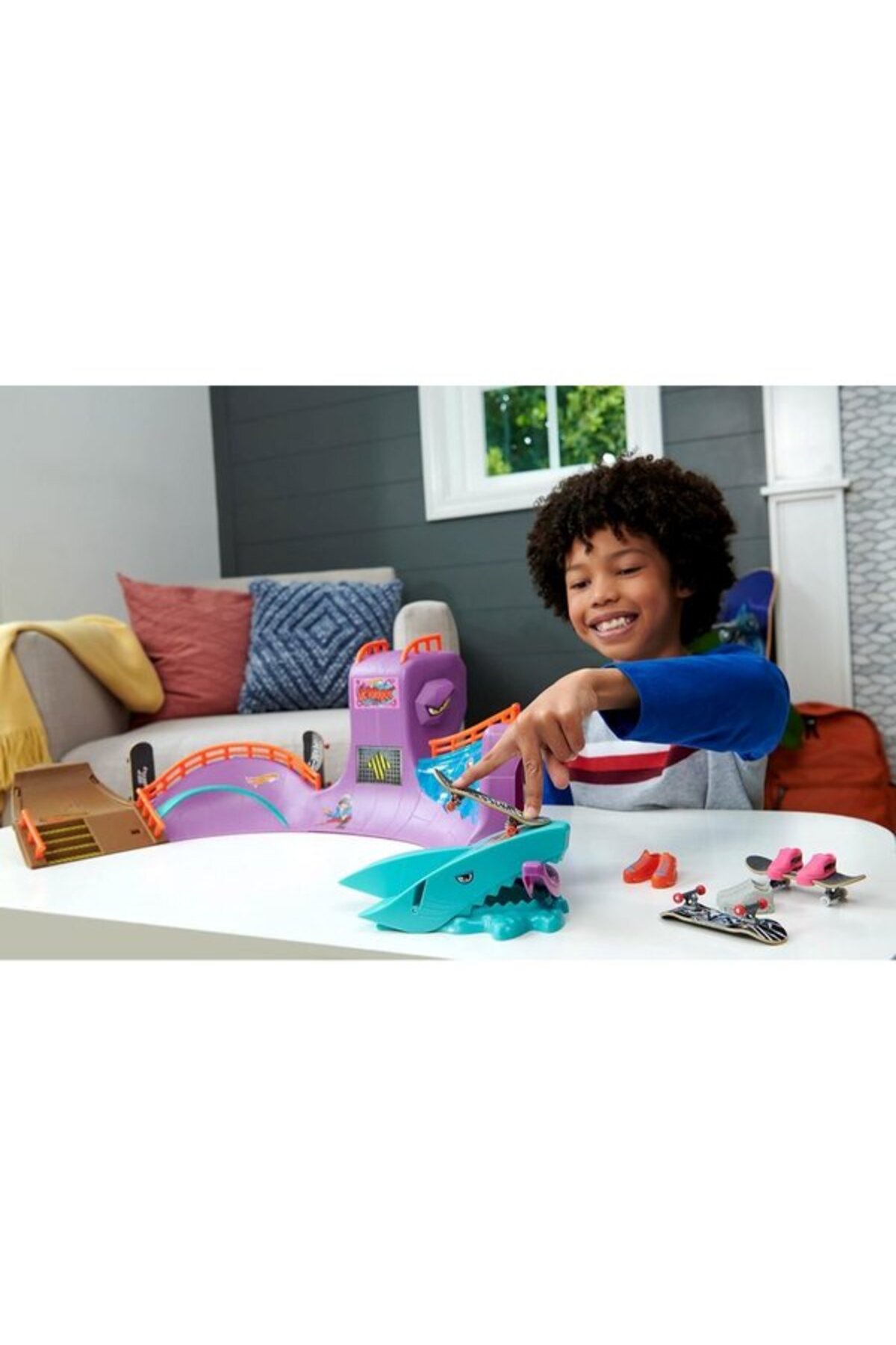 ماشین اسباب بازی HWL SKATE OCTOPUS SKATEPARK HMK01 هات ویلز اورجینال HOT WHEELS