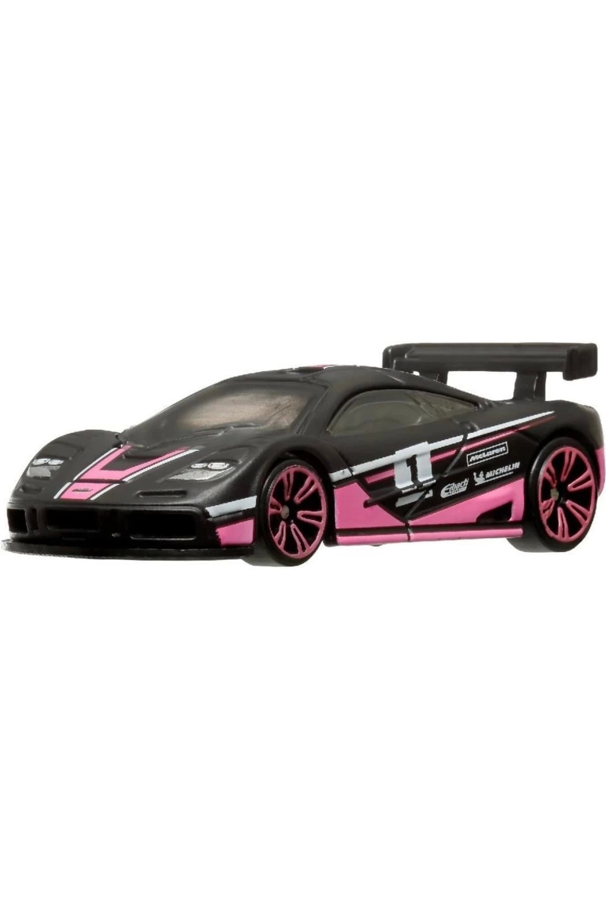 ماشین اسباب بازی NEON RACERS HLH72 MCLAREN F1 GTR HRW76 هات ویلز اورجینال HOT WHEELS