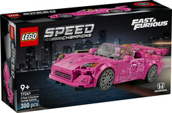 مجموعه ساختنی لگو LEGO اسپید چمپیونز Speed Champions مدل 77241، خودروی هوندا S2000 فیلم سریع و خشن، ۳۰۰ قطعه