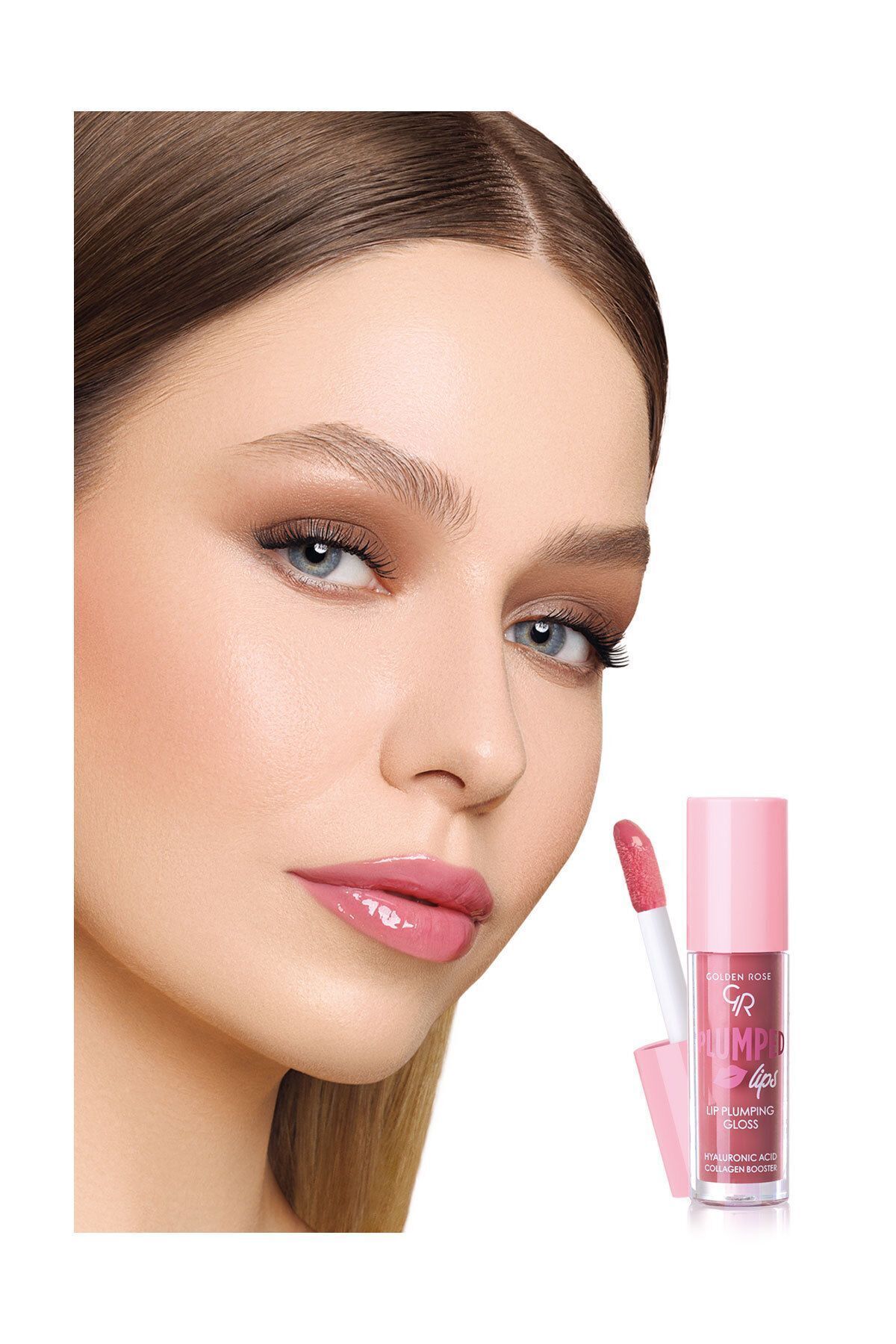 Golden Rose لب های پر شده گلاس پلاکتیک لب شماره ۲۰۱ پلاکتیک لب گریندر