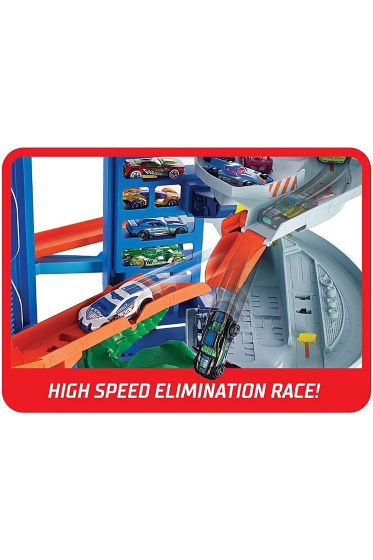 ماشین اسباب بازی گاراژ ULTIMATE CITY ROBO T REX هات ویلز اورجینال HOT WHEELS