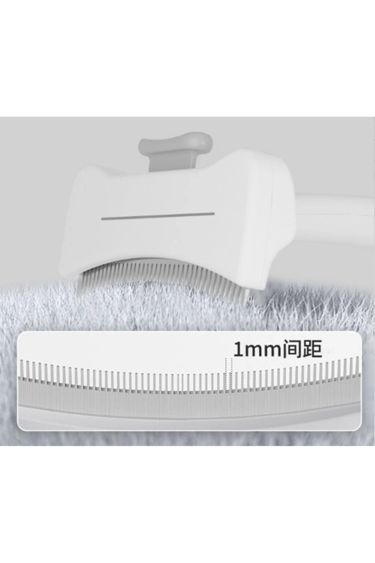 شانه جمع‌آوری موی حیوانات خانگی اکو لانژ Eco Lounge مدل CM-586 BX40
