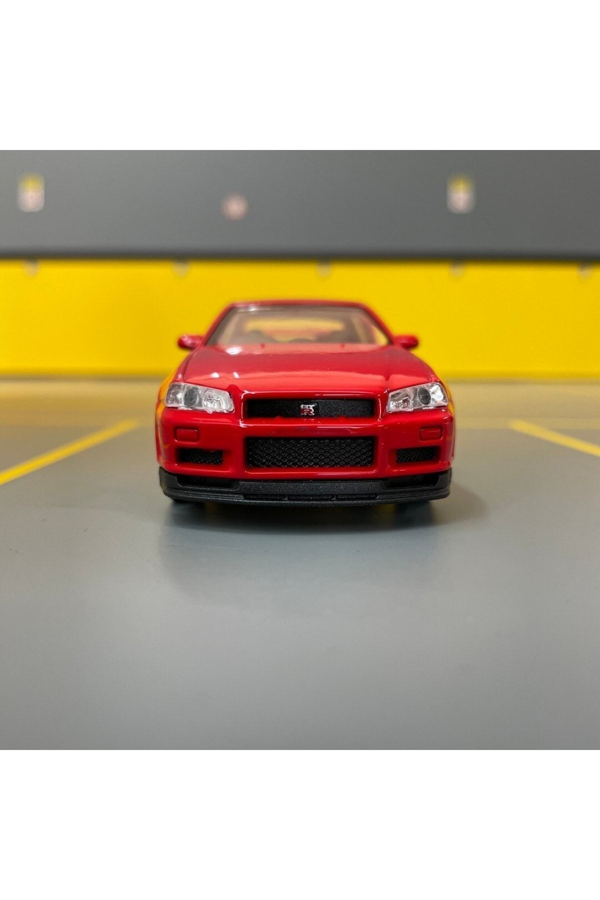 مدل خودرو ماشین اسباب بازی نیسان SKYLINE GT R R34 1 36 SCALE DIECAST METAL MODEL CAR اورجینال Genel Markalar