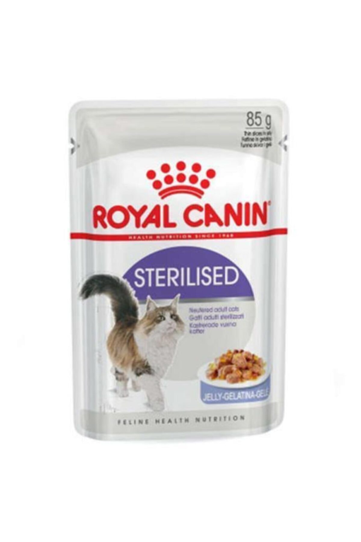 غذای مرطوب ژله‌ای گربه عقیم‌شده با طعم بره رویال کنین Royal Canin، ۶ عدد ۸۵ گرمی