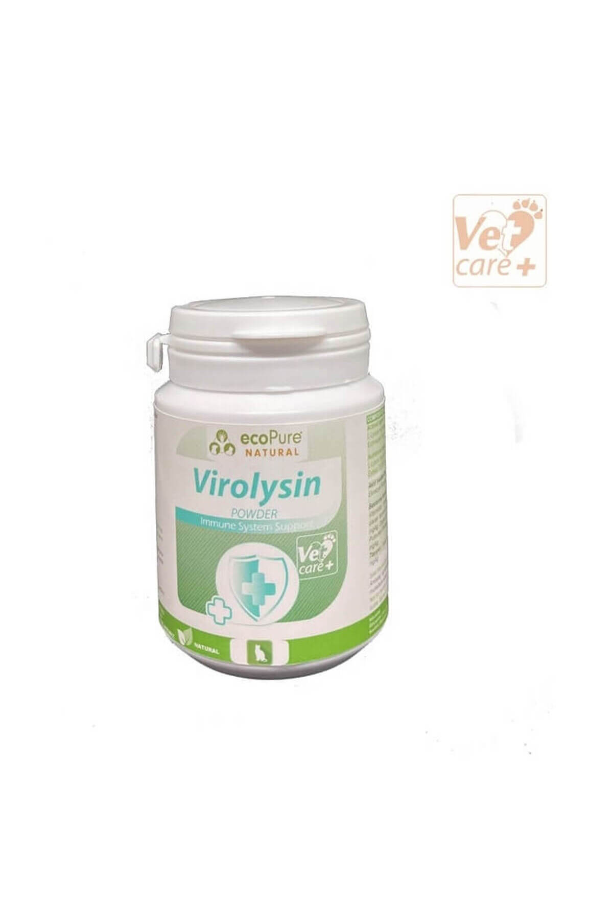 مکمل گربه اکوپیور Ecopure Virolysin برای تقویت ایمنی، ۵۰ گرم