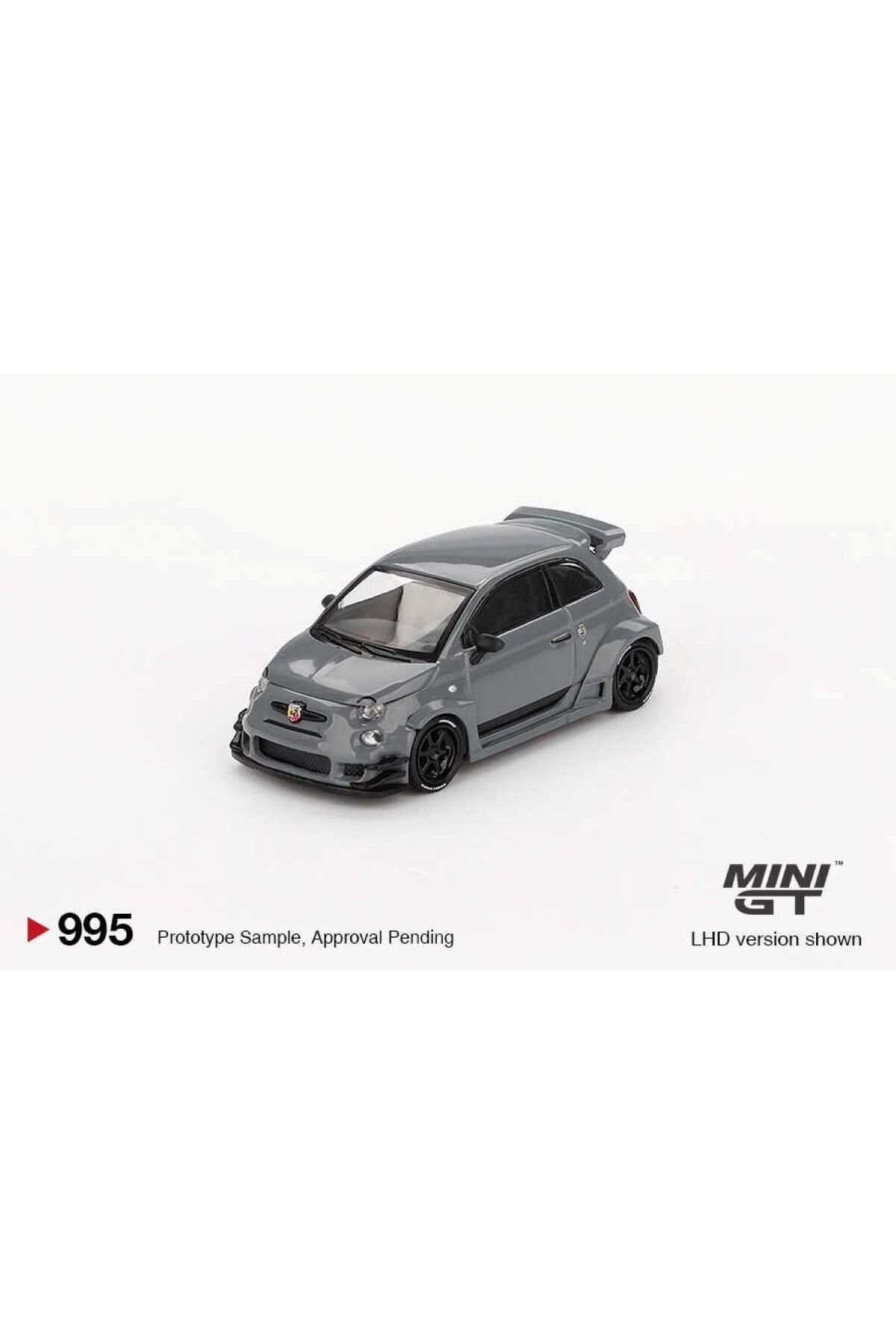 مدل خودرو 1:64 FIAT ABARTH 595 LB WORKS X ABAS GREY MGT00995 L | ماشین اورجینال mini gt