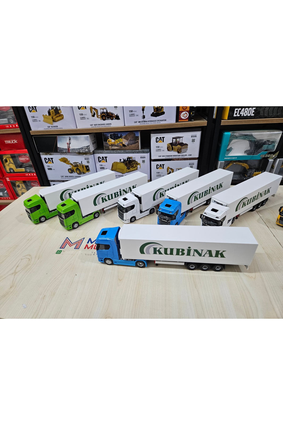 مدل خودرو SCANIA 770S TRUCK MODEL سبز رنگ 1 50 طول 33 سانتی متر نام شرکت را می توان نوشت اورجینال Maket