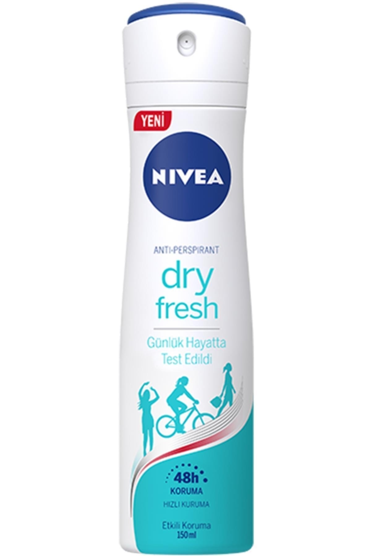 NIVEA اسپری ضد تعریق خشک و تازه بانوان 150 میلی لیتر (1 عدد)