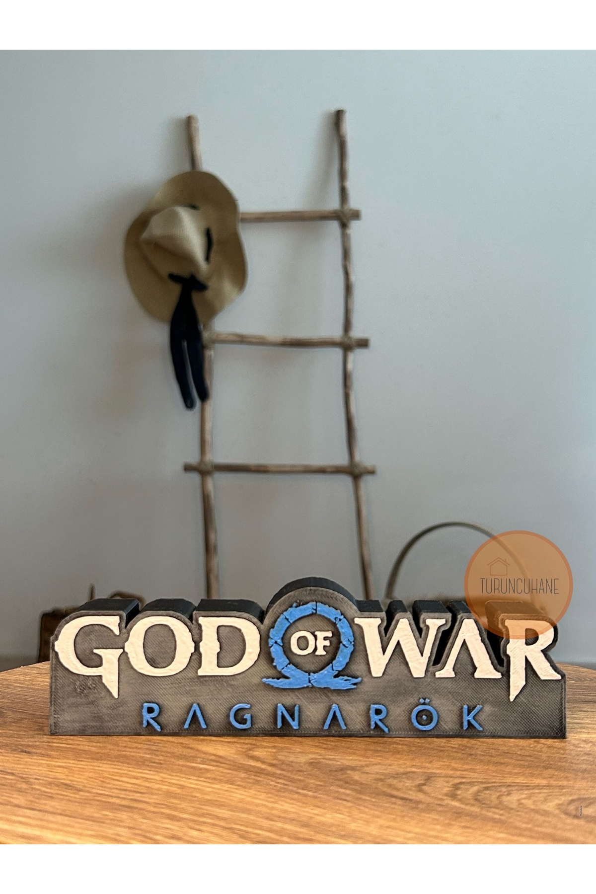 فیگور دکوراسیون رو میزی KRATOS GAMER GOD OF WAR RAGNAROK شکل اصل TURUNCUHANE