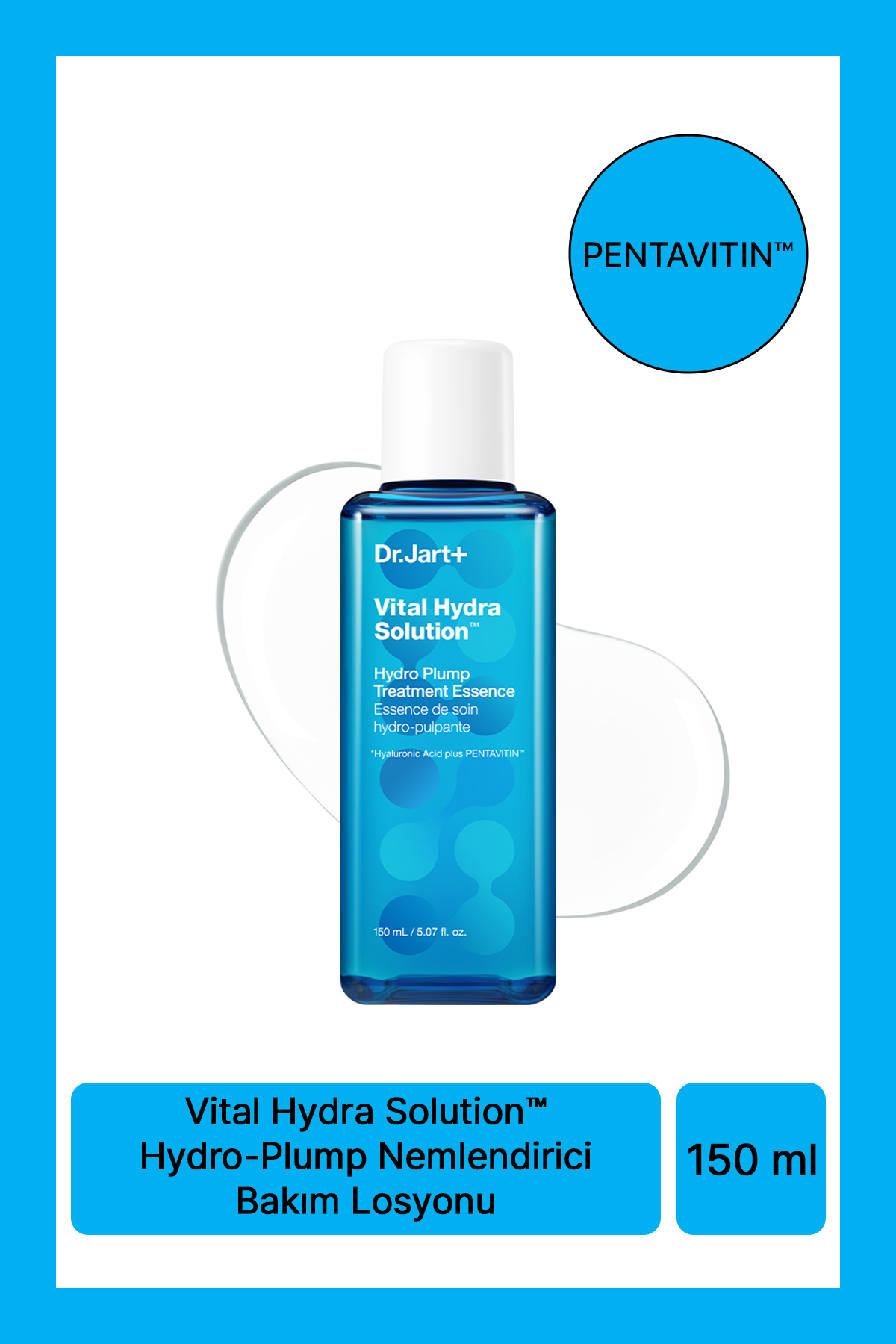 تونر محلول VITAL HYDRA HYDRO PLUMP MOISTURIZING CARE LOTION Dr.Jart+