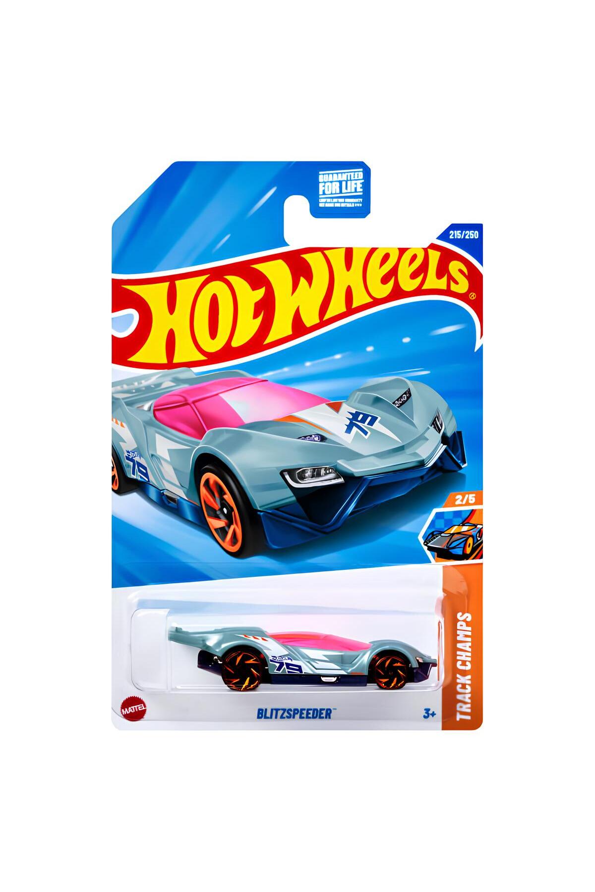 ماشین اسباب بازی SINGLE CARS BLITZSPEEDER JBB83 SHORT CARD 1 64 از ترکیه HOT WHEELS
