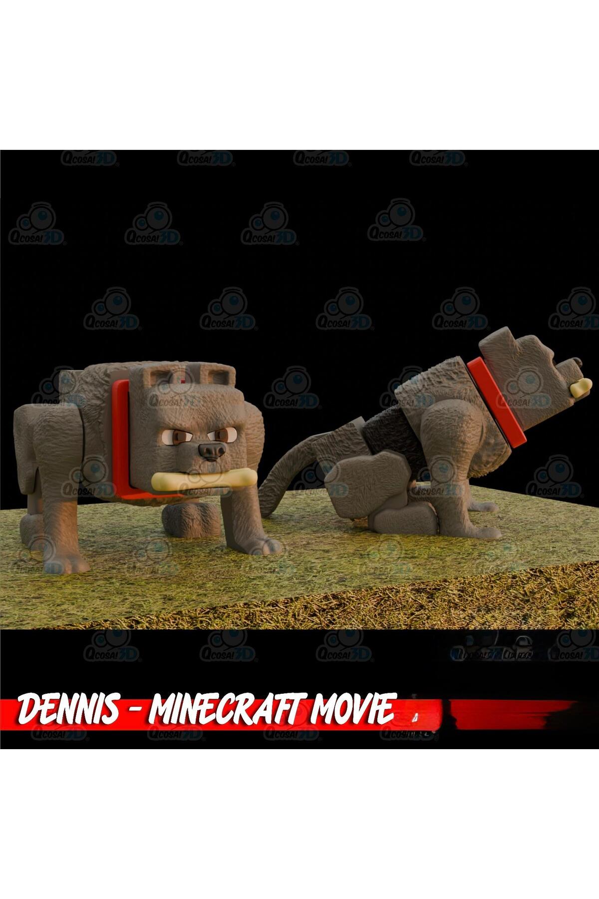 اسباب بازی های فیگور شخصیت MINE MOVIE CRAFT دنیس XL SIZE TOY ماین کرافت Goplast Premium