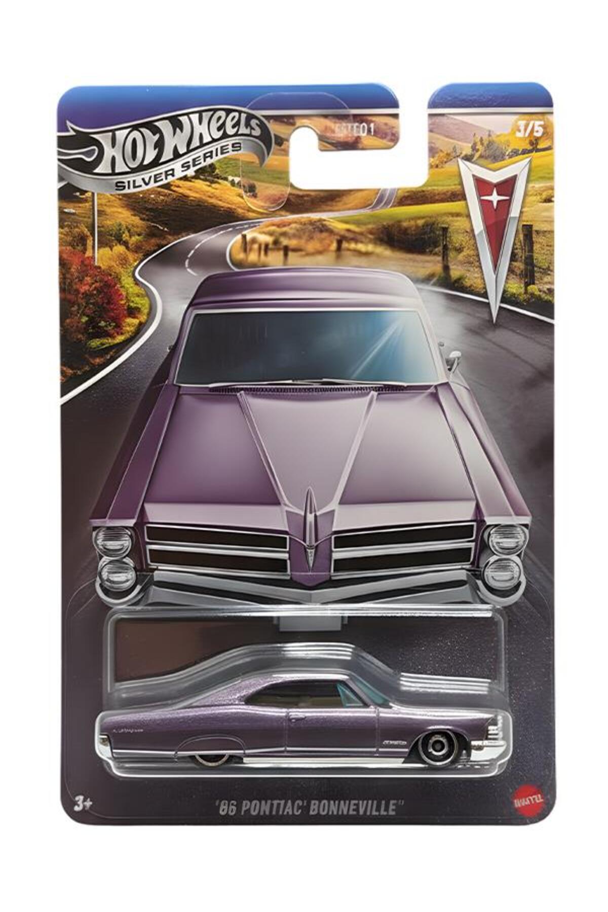 ماشین اسباب بازی سری نقره ای '65 PONTIAC BONNEVILLE JKY12 از ترکیه HOT WHEELS