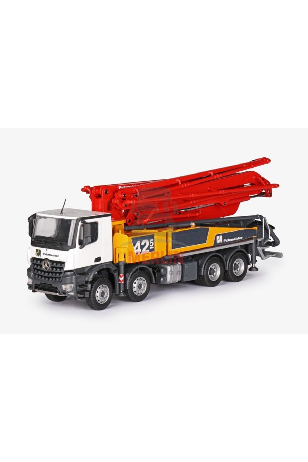 مدل خودرو پمپ بتن 1 50 مرسدس AROCS 8X4 PUTZMEISTER ERGONIC 3 42M اورجینال Conrad