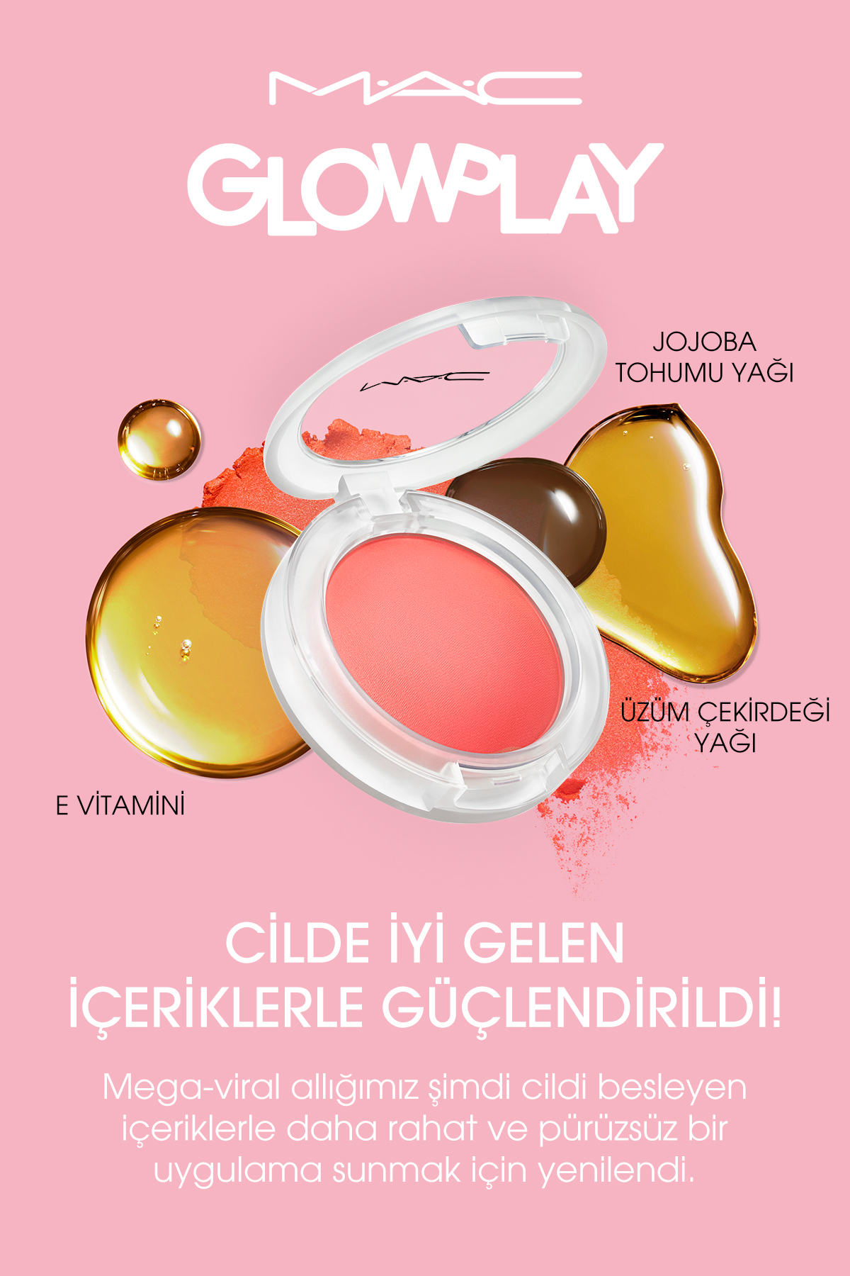 رژگونه GLOW PLAY FLOOR PEPPER 7.3 گرم Mac
