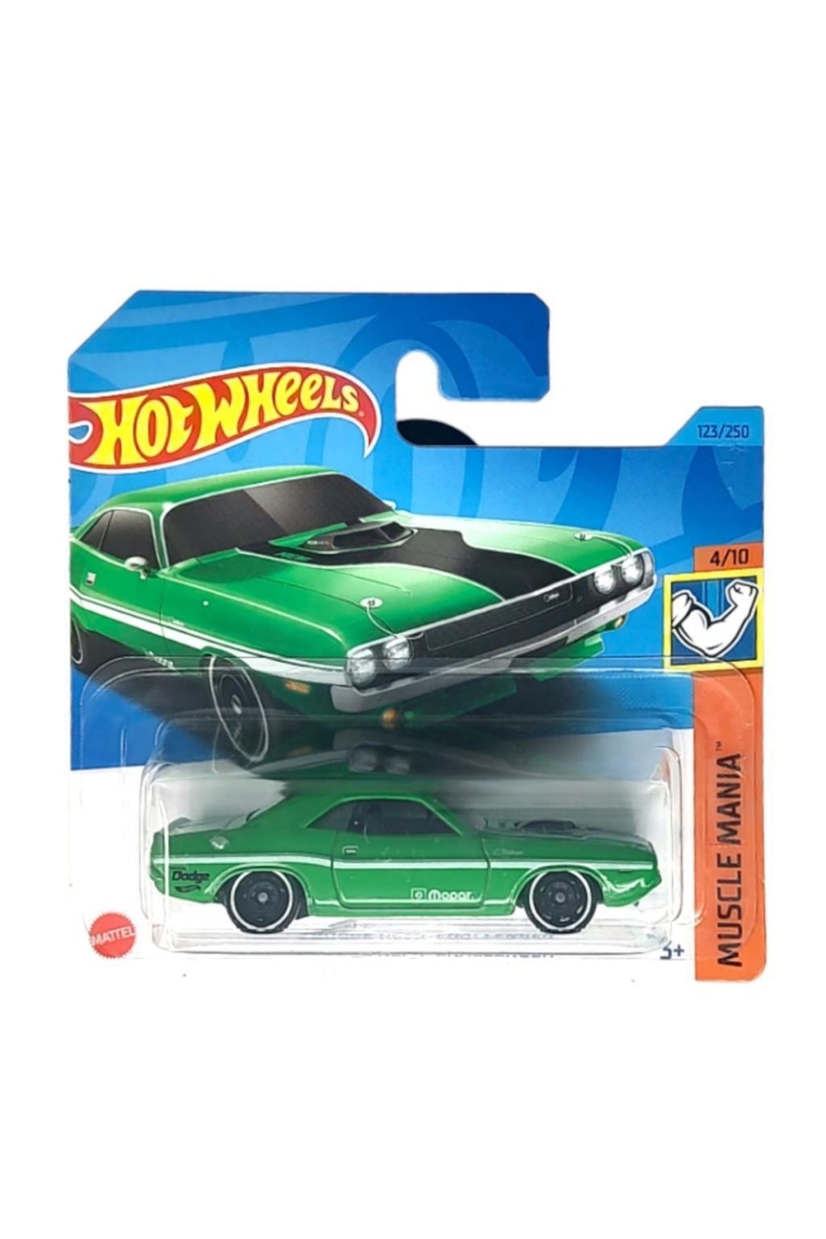 ماشین اسباب بازی SINGLE CARS 70 DODGE HEM CHALLENGER HKJ55 هات ویلز اورجینال HOT WHEELS