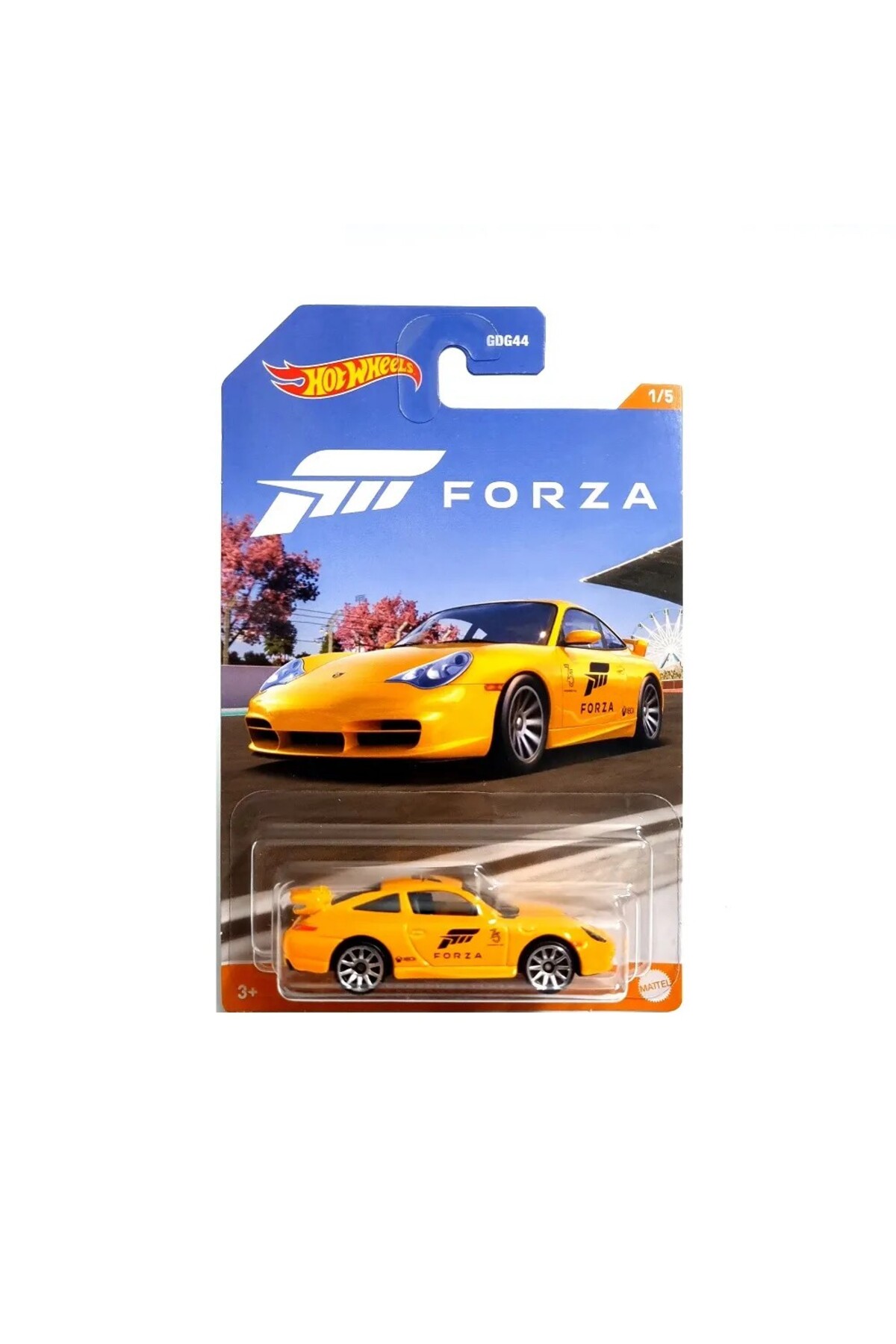 ماشین اسباب بازی پورشه 911 GT3 سری ویژه FORZA از ترکیه HOT WHEELS