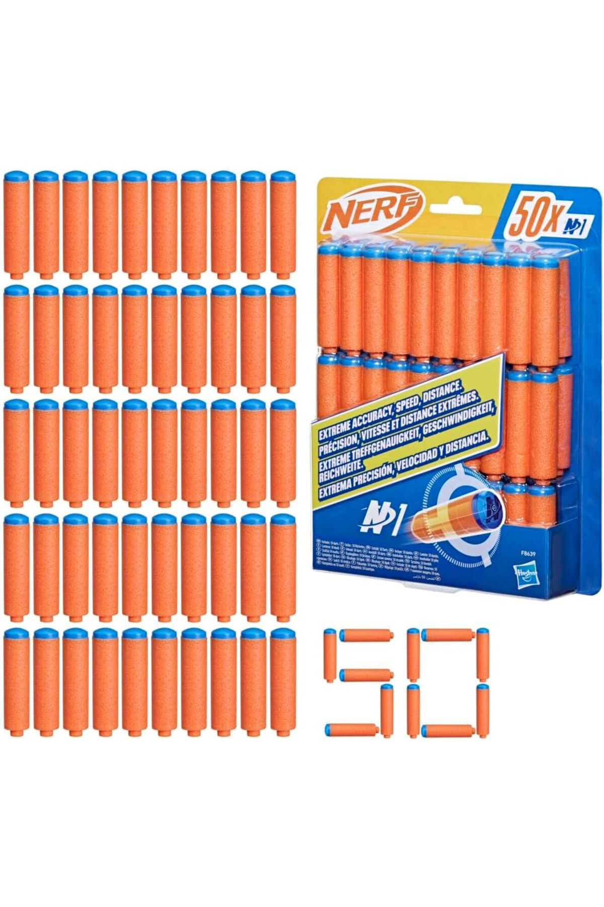 تفنگ های اسباب بازی و آب 50 NERF N SERIES N1 DART نرف اورجینال Nerf