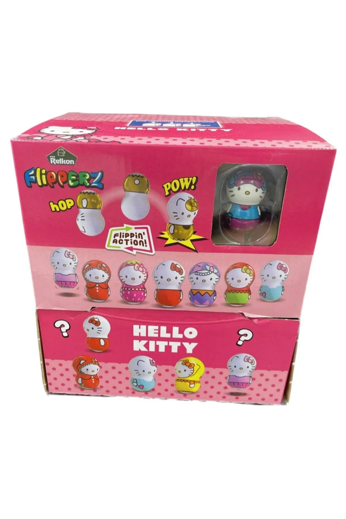 اسباب بازی های فیگور دیگر FLIPPERZ HELLO KITTY 24 پارچه Unibon