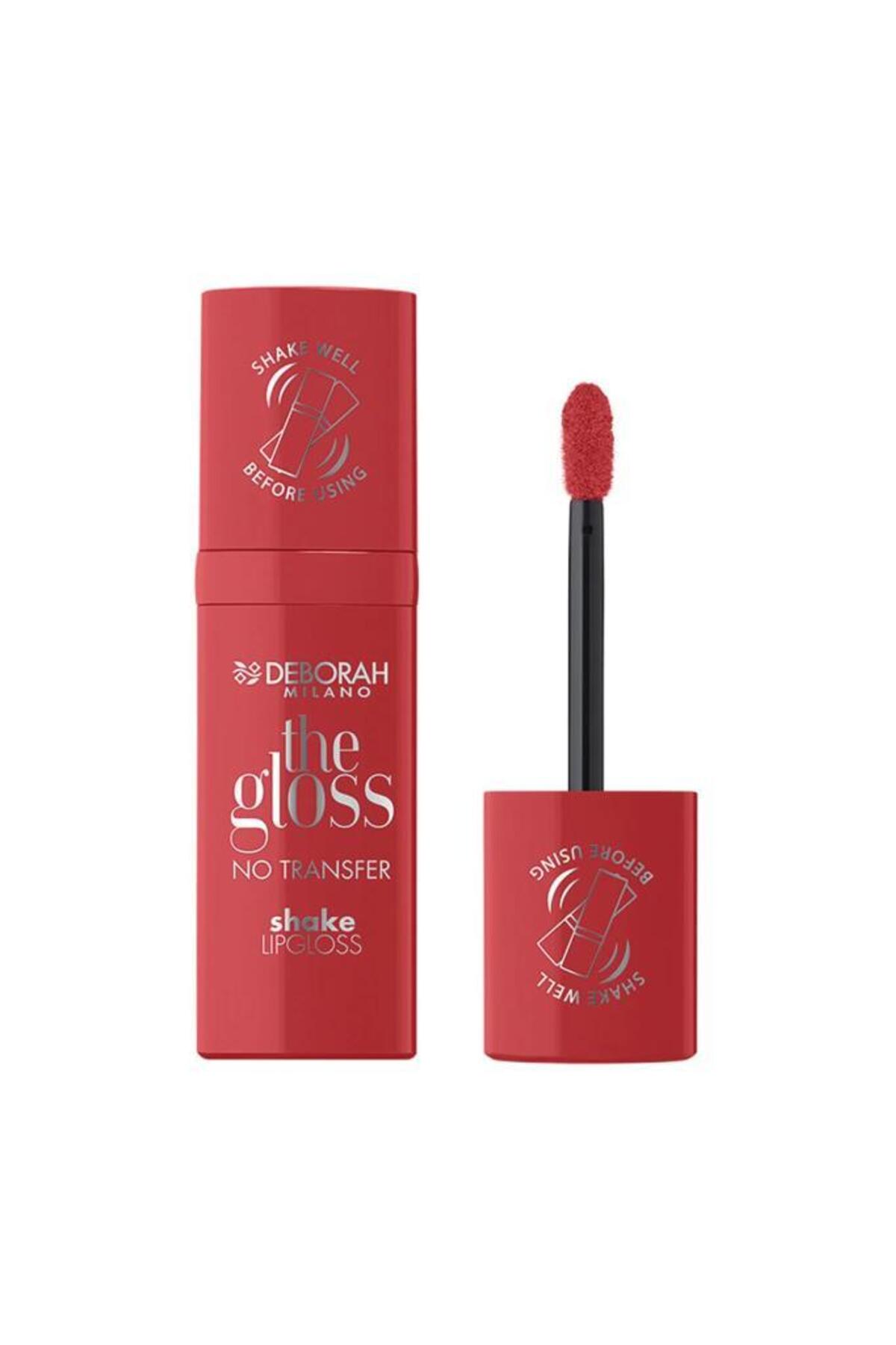 برق لب دبورا Deborah Milano No Transfer Gloss 05 قرمز