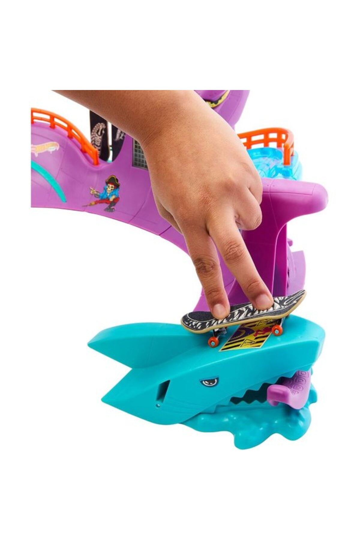 ماشین اسباب بازی HWL SKATE OCTOPUS SKATEPARK HMK01 هات ویلز اورجینال HOT WHEELS