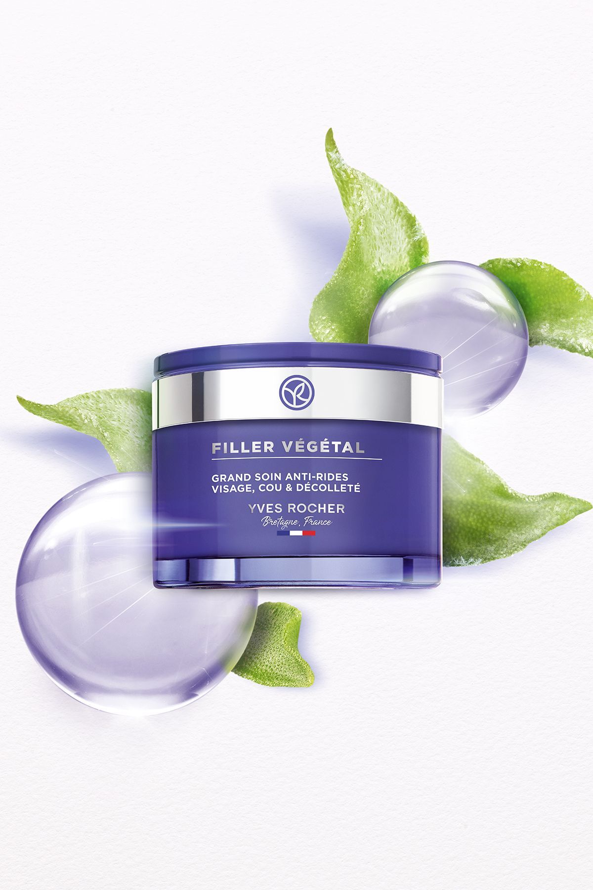 کرم مراقبت و پر کردن پوست گیاهی Filler Vegetal حاوی هیالورونیک اسید 75 میل ایوروشه Yves Rocher