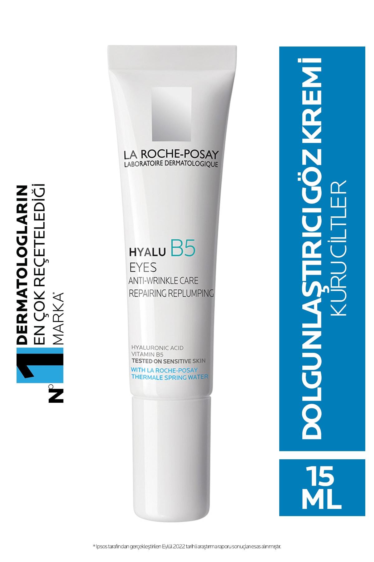 La Roche Posay کرم چشم پرپ ویتامین B5 و هیالورونیک اسید 15 میلی لیتر