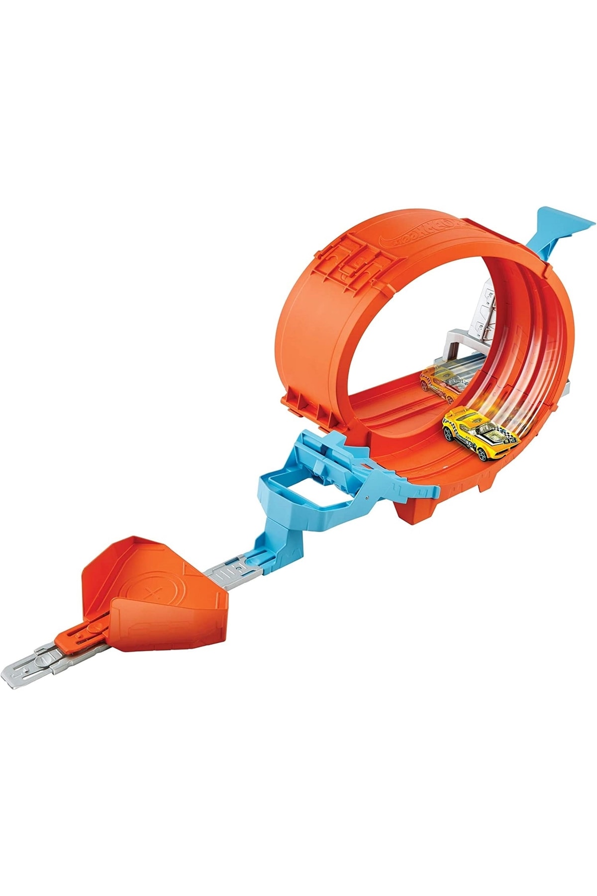 ماشین اسباب بازی آکروباتیک دور وسیله نقلیه ROUND CIRCLE RACING RUNWAY SET HOTWHEELS VEHICLE تنظیم مسابقات قهرمانی هات ویلز اورجینال HOT WHEELS