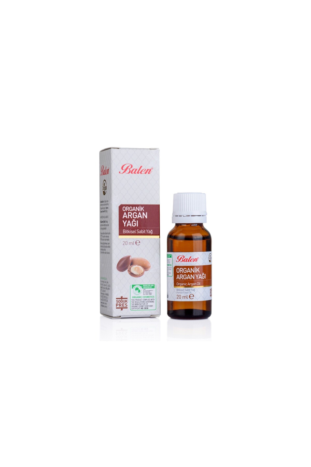 روغن مراقبتی آرگان ارگانیک 20 میل Balen