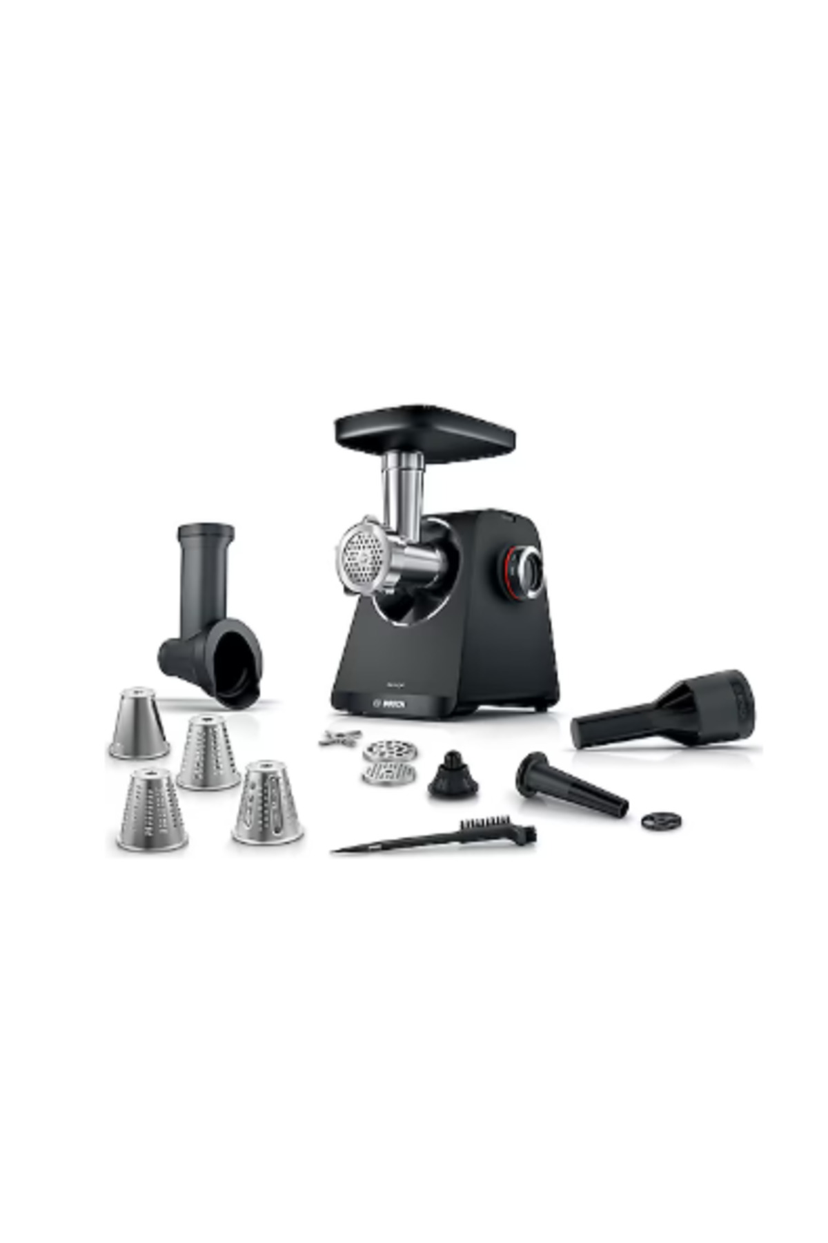 چرخ گوشت MFWS440B سری 4 غذاساز MULTIPOWER SERIES 1900 W مشکی اورجینال Bosch