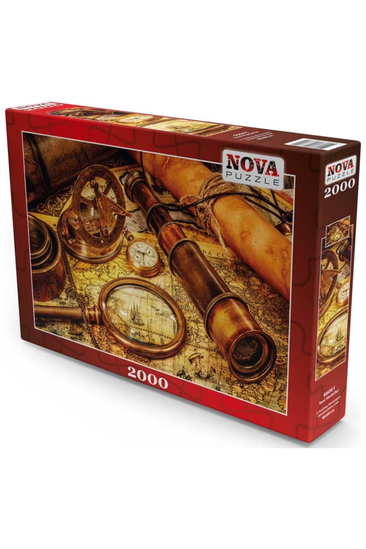 پازل NOVA 2000 قطعه جدید اهداف پرنعمت 46001 نوا اورجینال Nova Puzzle