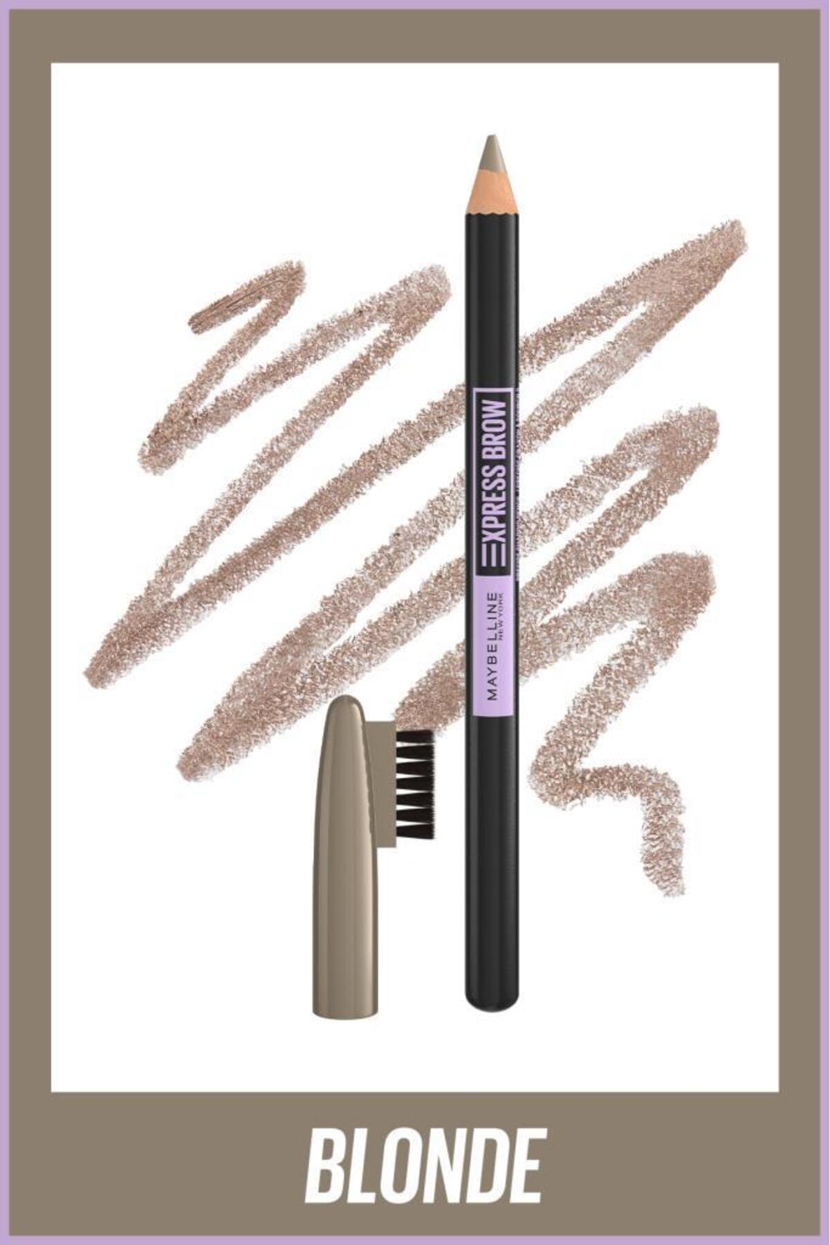 Maybelline New York مداد ابرو فرم دهنده ابرو  Express Brow ضد آب رنگ بلوند