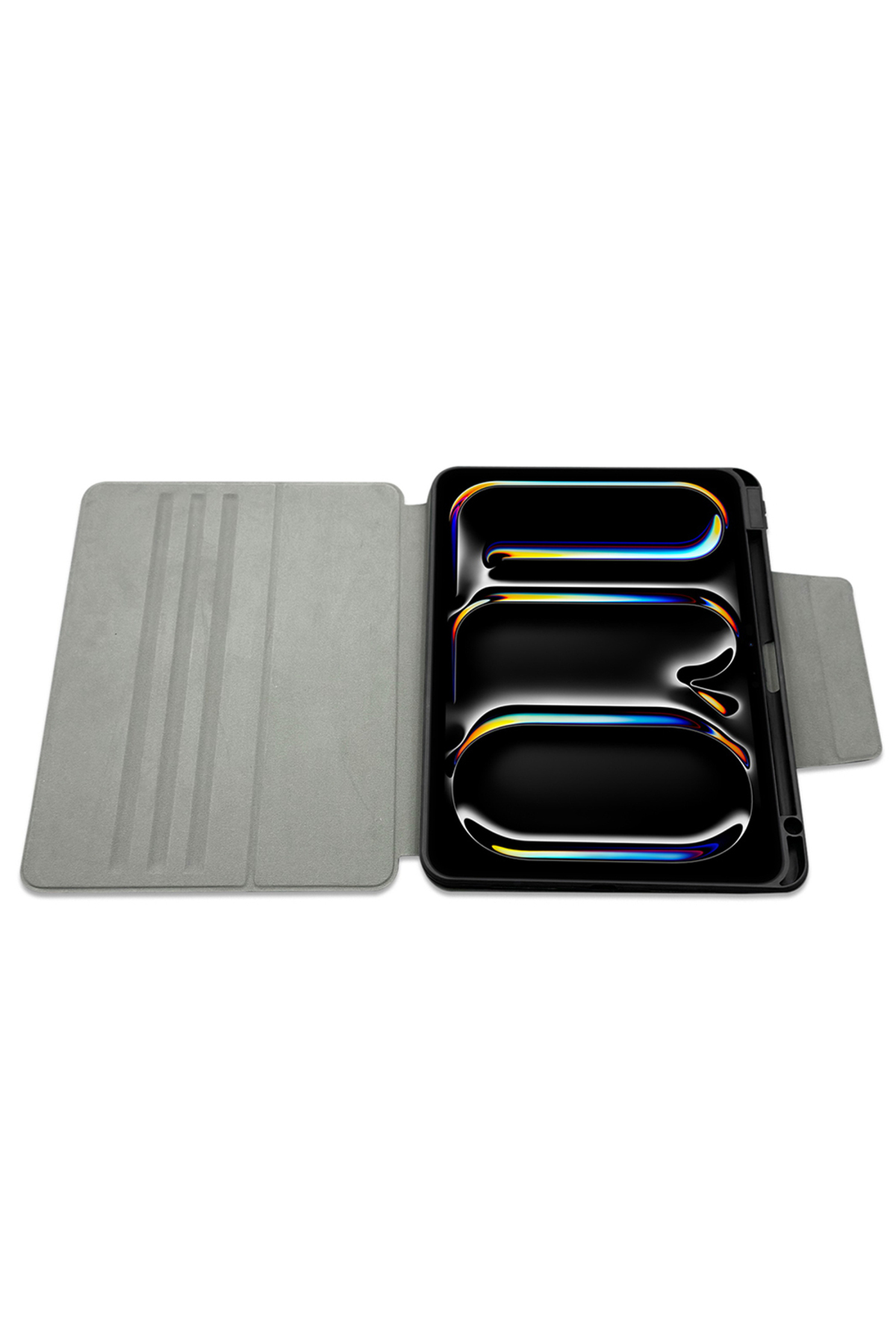 کاور تبلت قاب قلم پایه IPAD AIR 11 با محفظه RAPTIC SPIN جداشونده FOLIO PU قابل جدا شدن آبی دریایی Raptic