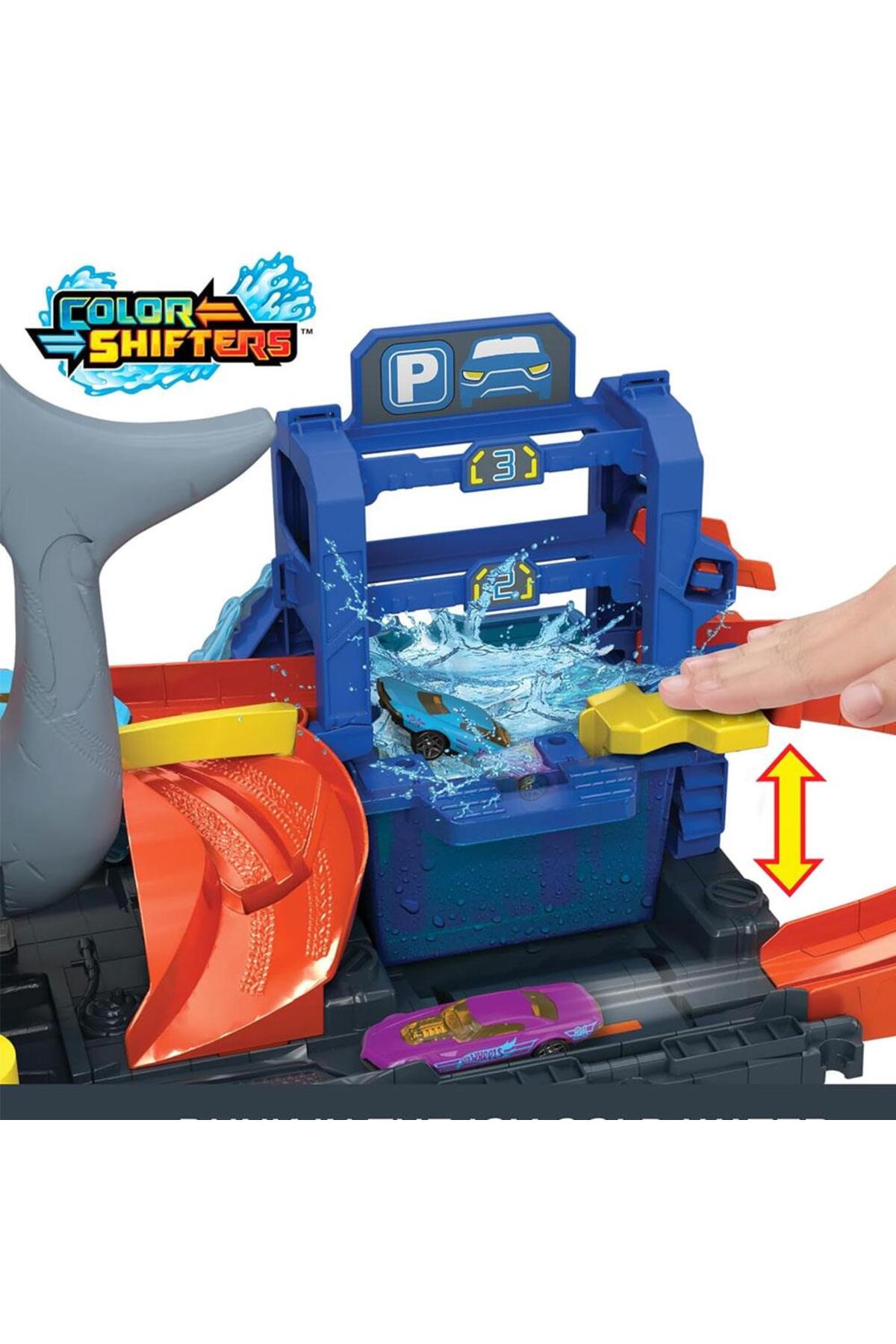 سایر ست های بازی شستشوی اتومبیل کوسه باشکوه محصول دارای مجوز HTN82 هات ویلز اورجینال HOT WHEELS