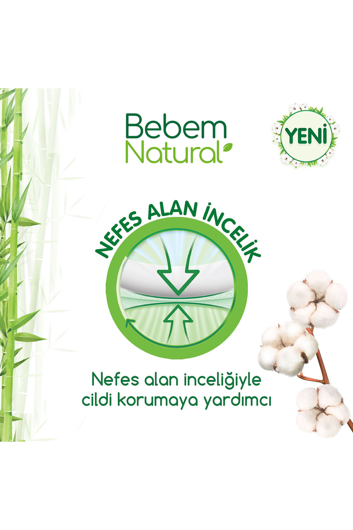 پوشک بچه سایز 4 MAXI ULTRA ECONOMIC بسته 208 عددی اورجینال Bebem Natural