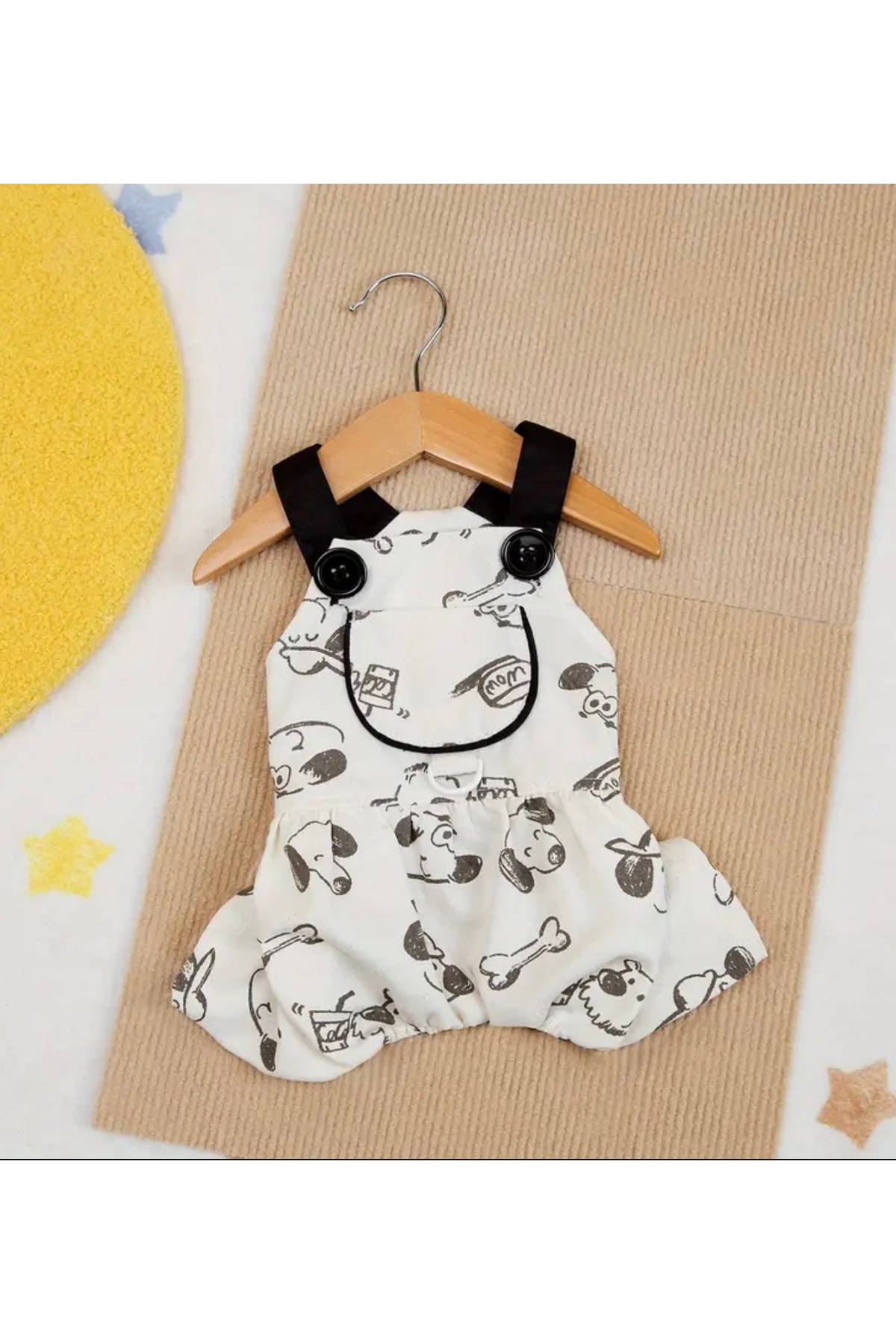 سرهمی سگ پاو بوتیک Paw Butik، پنبه‌ای و سفید