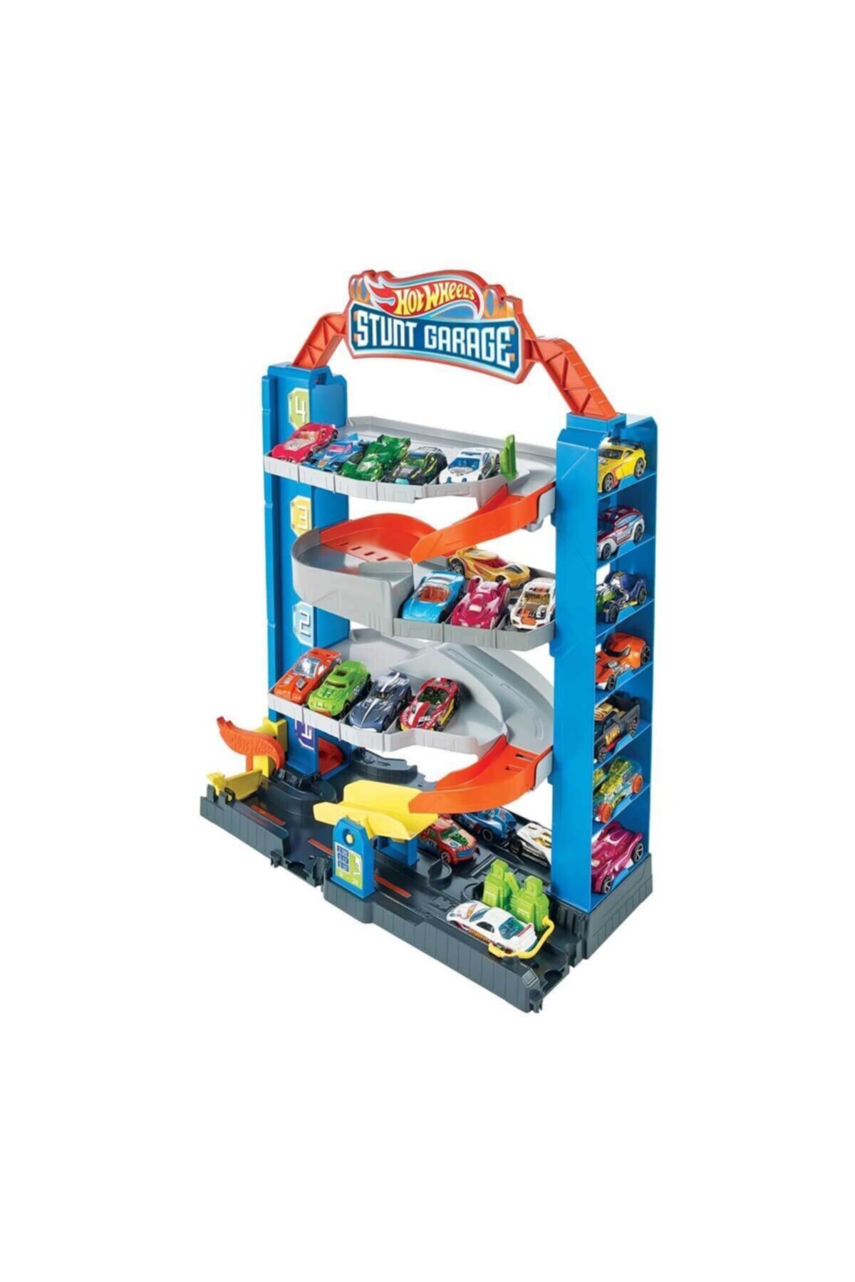 ماشین اسباب بازی شروع به ماجراجویی گاراژ 4 STOREY GNL70 هات ویلز اورجینال HOT WHEELS